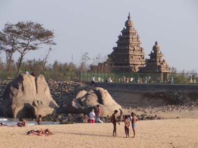 Mahabalipuram. Søndag d. 12.2.2012.