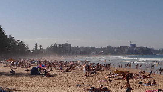 Stranddag.